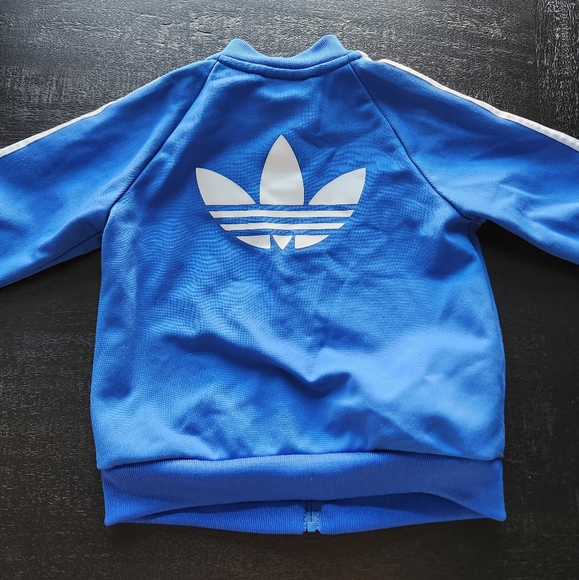 Adidas track jacket Size 9-12 months - Picture 3 of 6